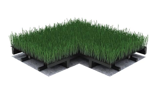 Balkon Drainage Platten 0,98 m� (9 St. 33 x 33 cm)