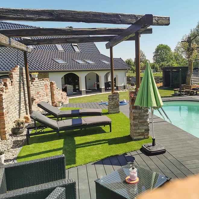 Kunstrasen Allg�u / 40 mm